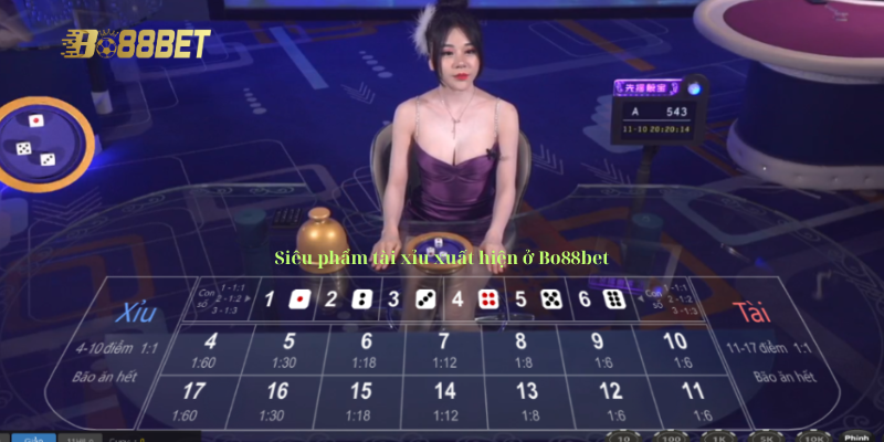 Siêu phẩm Tài Xỉu xuất hiện ở nhà cái Bo88bet